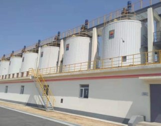 Fiberglass reinforced plastic storage tank