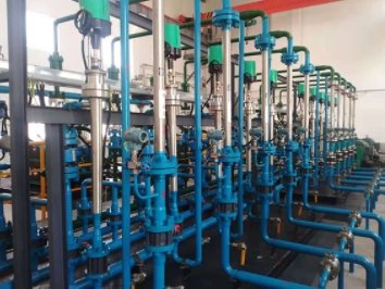 High-pressure valve group