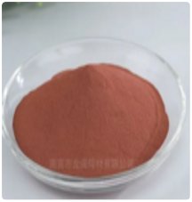 Water-atomized pure copper powder