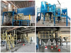 Airflow Mill and Classifier for Asphalt, Graphite, and Anode Materials