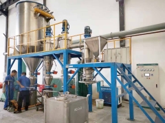 Diamond-Specific Ultra-Hard Material Airflow Pulverizer and Classifier