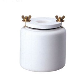 Japan NIKKATO Alumina Ball Mill Jar T-90