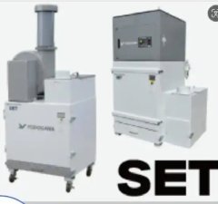 Japan Yodogawa Denki Manual Blow-Type Dust Collector Equipment SET Series