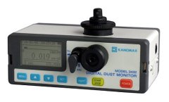 Japan Kanomax Compact and Lightweight Light Scattering Type Auto-Calibrating Digital Dust Monitor 3432