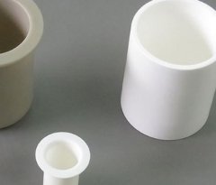 Japanese NPC Nishimura Pottery High-Purity Alumina Pot / ALN Pot