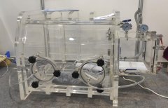 Organic glass glove box