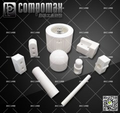 Wear-resistant ceramic parts for jet mills