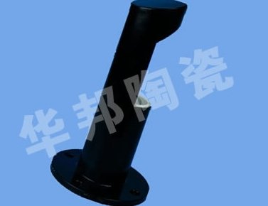 Metal-ceramic powder conveying pipe