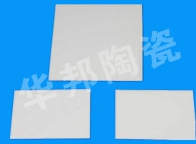 Alumina ceramic hair straightening plate