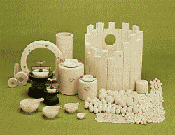 Lining, jar mill, mortar