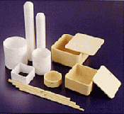 Crucible, boat, tanman tube