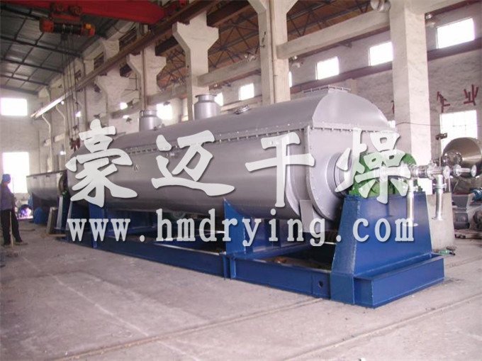 Hollow Paddle Dryer with a Daily Sludge Processing Capacity of 115 Tons