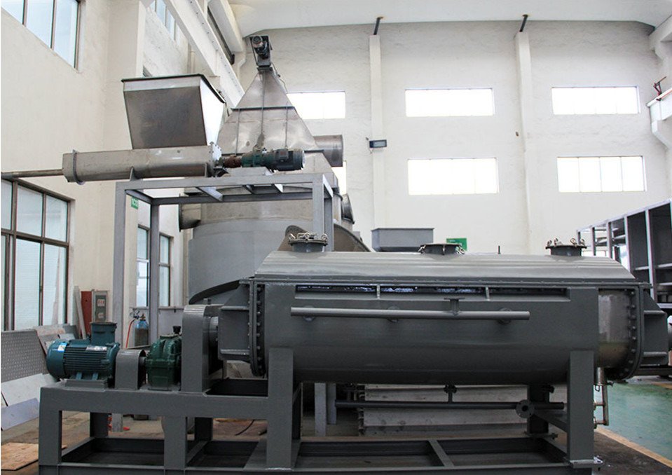 Paddle Dryer Specialized for Printing and Dyeing Sludge and Municipal Sludge