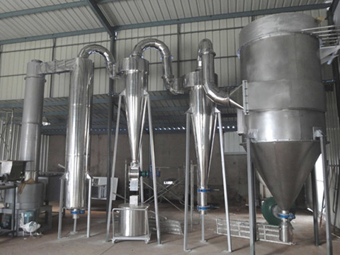 Bentonite drying equipment
