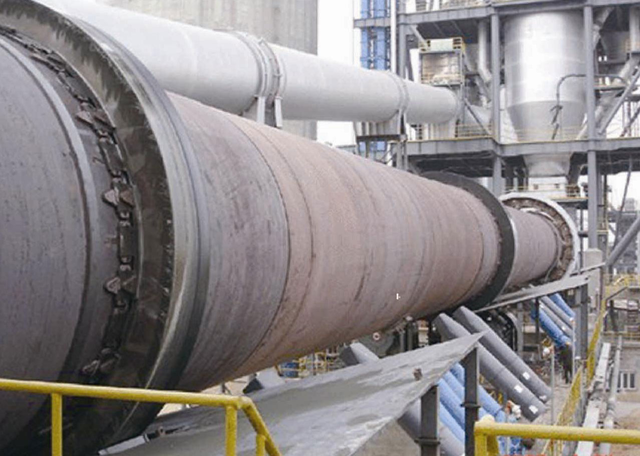 Ceramic pellet rotary kiln