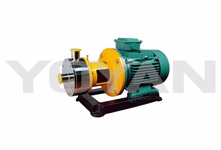 Single-stage six-layer emulsifying pump
