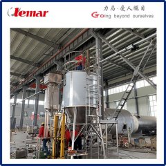 Spray drying equipment with dry powder output of approximately 30 kg/h