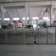 96 drying trays pharmaceutical hot air circulation oven, 200kg/batch