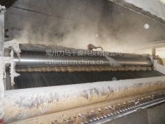 The processing capacity of the carbon black drum dryer reaches 4200 kg/h.