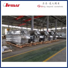 White Granulated Sugar Vibrating Fluidized Bed Drying System ZLG8x1