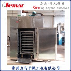 Chinese herbal medicine decoction pieces are dried in a cleanroom with opposing doors.