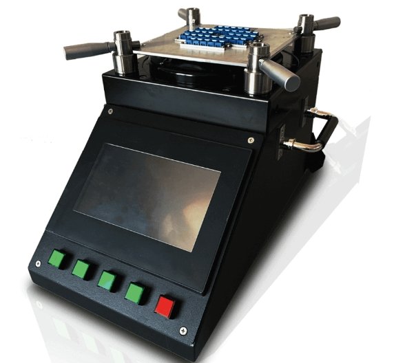 Four-corner pressure grinding machine
