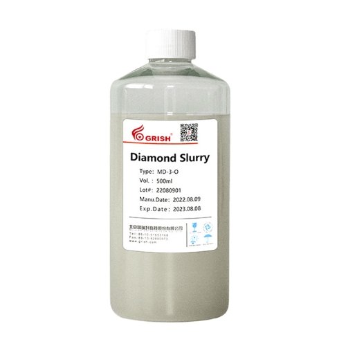 Single crystal diamond polishing slurry