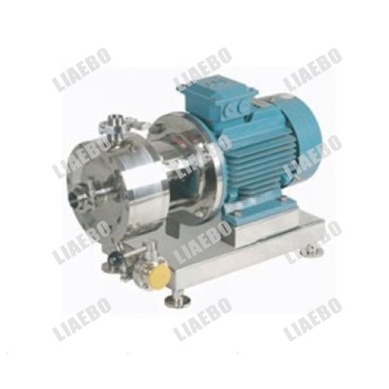 Single-stage high shear emulsifying pump