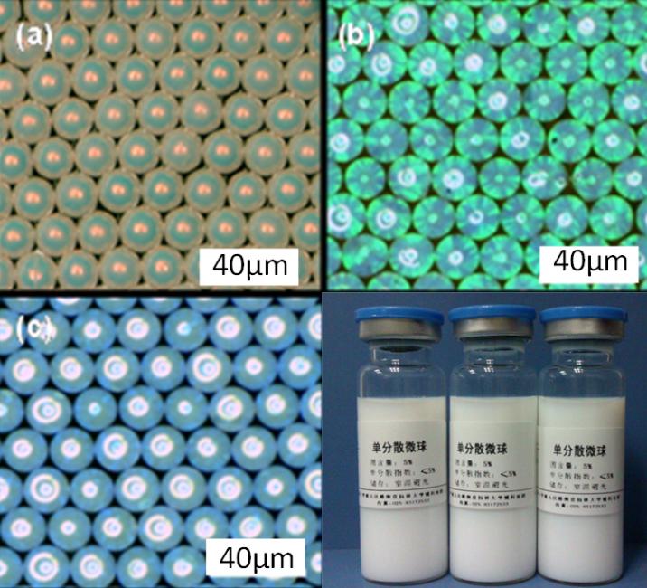 Monodisperse Polystyrene Microspheres (Micron-sized)